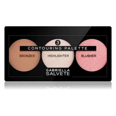 Gabriella Salvete Contouring Palette Púderes highlight és kontúr paletta 15 g