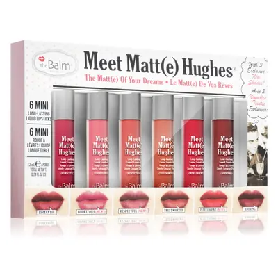 theBalm Meet Matt(e) Hughes Vol. 12 matt szett ajkakra