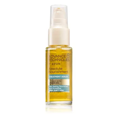 Avon Advance Techniques Absolute Nourishment szérum a hajra Argán olajjal 30 ml