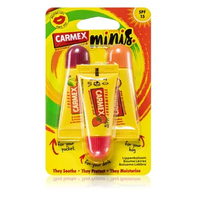 Carmex Minis utazási készlet a száraz ajkakra SPF 15