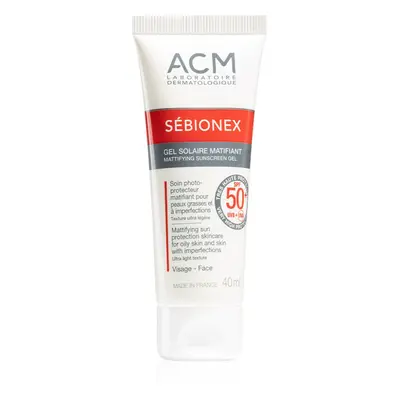 ACM Sébionex SPF 50+ mattító arcgél 40 ml