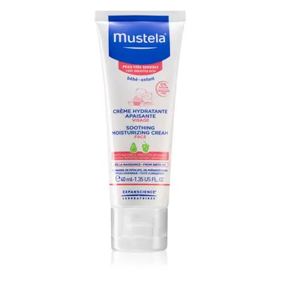 Mustela Bébé nyugtató és hidratáló krém gyermekeknek születéstől kezdődően 40 ml