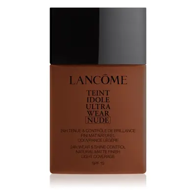 Lancôme Teint Idole Ultra Wear Nude könnyű mattító alapozó árnyalat Brownie 14 40 ml