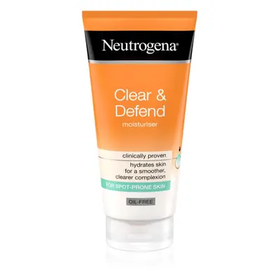 Neutrogena Clear & Defend hidratáló krém nem tartalmaz olajat 50 ml