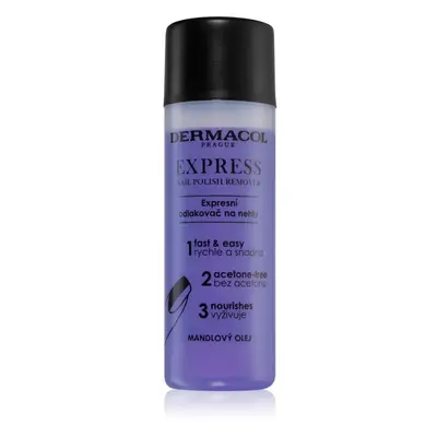 Dermacol Nail Care Express körömlakklemosó aceton nélkül 120 ml