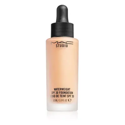 MAC Cosmetics Studio Waterweight SPF 30 Foundation könnyű hidratáló alapozó SPF 30 árnyalat NC 3