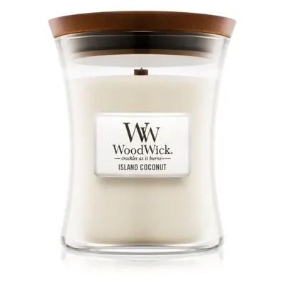 Woodwick Island Coconut illatgyertya fa kanóccal 275 g