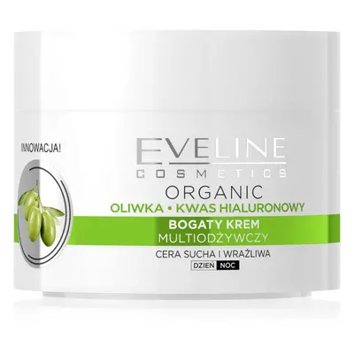 Eveline Cosmetics Green Olive nappali és éjszakai hidratáló krém ránctalanító hatással olíva kiv