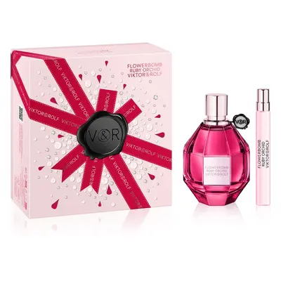 Viktor & Rolf Flowerbomb Ruby Orchid ajándékszett hölgyeknek