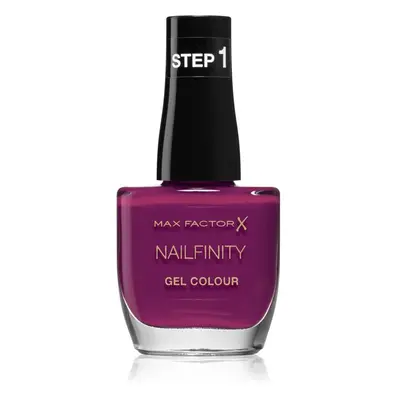 Max Factor Nailfinity Gel Colour géles körömlakk UV/LED lámpa használata nélkül árnyalat 340 VIP