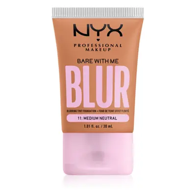 NYX Professional Makeup Bare With Me Blur Tint hidratáló alapozó árnyalat 11 Medium Neutral 30 m