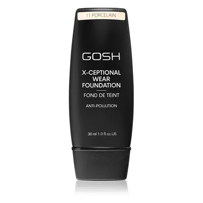 Gosh X-ceptional tartós alapozó árnyalat 11 Porcelain 30 ml