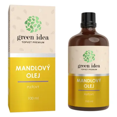 Green Idea Almond oil arcolaj hidegen sajtolt 100 ml