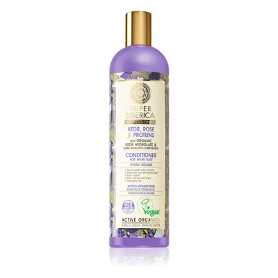 Natura Siberica Kedr, Rose & Protein dúsító kondicionáló meggyengült hajra 400 ml