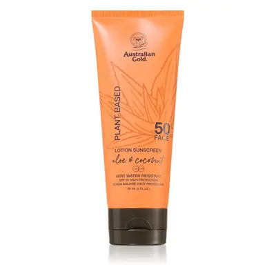 Australian Gold Plant Based ápoló arckrém SPF 50 88 ml