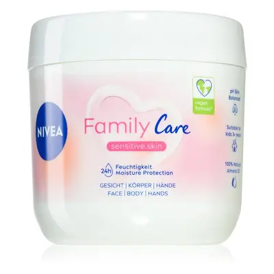 Nivea Family Care könnyű hidratáló krém arcra, kézre és testre 450 ml