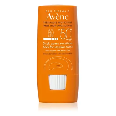 Avène Sun Stick for Sensitive Areas stick az érzékeny területekre SPF 50+ 8 g