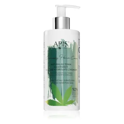 Apis Natural Cosmetics Cannabis Home Care nyugtató tonikum száraz és érzékeny bőrre 300 ml