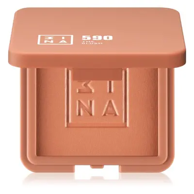 3INA The Blush kompakt arcpirosító árnyalat 590 Brown Red 7,5 g