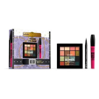 NYX Professional Makeup Limited Edition Xmass Eye Pass Set karácsonyi ajándékszett a tökéletes k