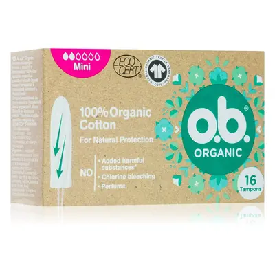 o.b. Organic Mini tamponok 16 db