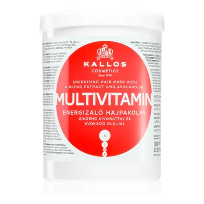 Kallos KJMN Professional Multivitamin energizáló maszk a hajra 1000 ml