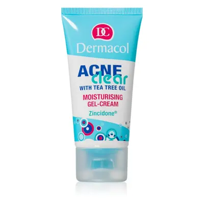 Dermacol Acne Clear hidratáló géles krém problémás és pattanásos bőrre 50 ml