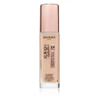 Bourjois Always Fabulous tartós alapozó SPF 20 árnyalat 110 Vanille Clair 30 ml