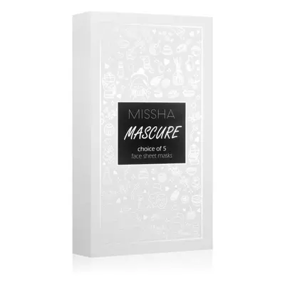 Missha Merry Christmas Mascure Mask Set fátyolmaszk szett (mix)