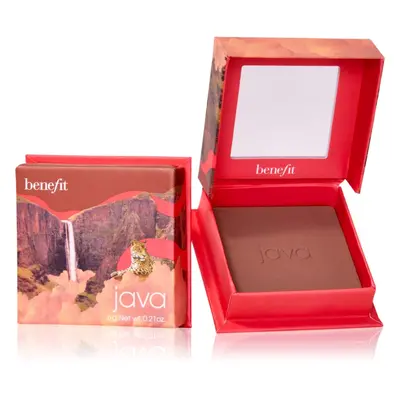 Benefit Java WANDERful World púderes arcpír árnyalat Rosy mocha 6 g