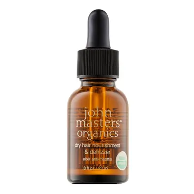 John Masters Organics Dry Hair Nourishment & Defrizzer ápoló olaj hajegyenesítésre 23 ml