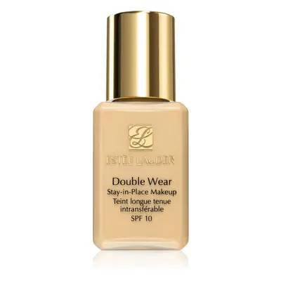 Estée Lauder Double Wear Stay-in-Place Mini tartós alapozó SPF 10 árnyalat 1W2 Sand 15 ml