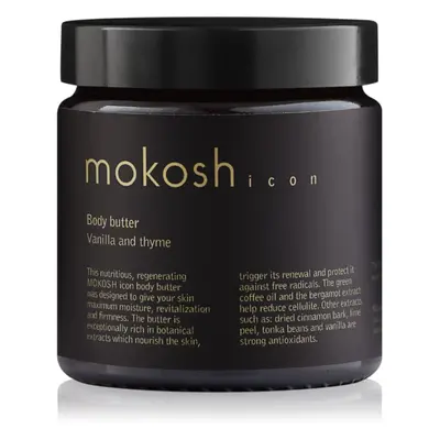 Mokosh Icon Vanilla & Thyme tápláló vaj a testre 120 ml