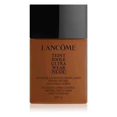 Lancôme Teint Idole Ultra Wear Nude könnyű mattító alapozó árnyalat 13.2 Brun 40 ml