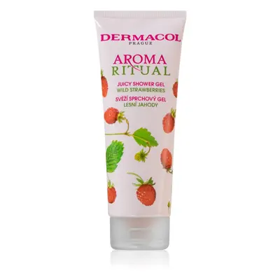 Dermacol Aroma Ritual Wild Strawberries friss tusfürdő gél 250 ml