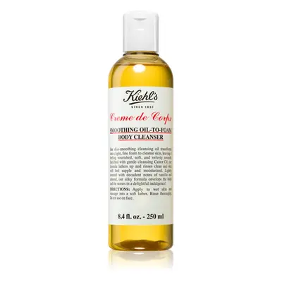 Kiehl's Creme de Corps Smoothing Oil-to-Foam Body Cleanser testolaj minden bőrtípusra 250 ml