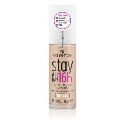 Essence Stay ALL DAY 16h vízálló make-up árnyalat 30 Soft Sand 30 ml