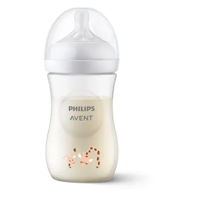 Philips Avent Natural Response 1 m+ cumisüveg Giraffe 260 ml