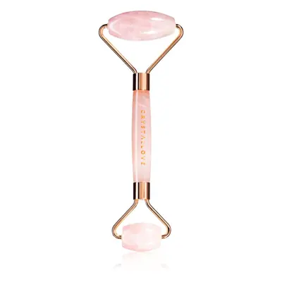 Crystallove Rose Quartz Roller masszázs henger az arcra 1 db