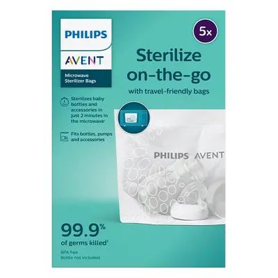 Philips Avent Steriliser bags SCF297/05 sterilizációs zacskók mikrohullámú sütőbe 5 db