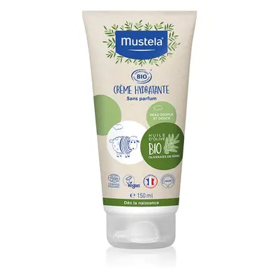 Mustela BIO Hydrating Cream with Olive Oil hidratáló krém arcra és testre gyermekeknek születést