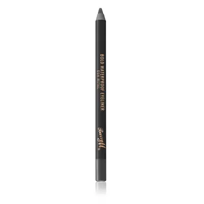 Barry M Bold Waterproof Eyeliner vízálló szemceruza árnyalat Gun Metal 1,2 g