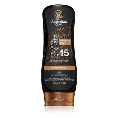 Australian Gold Protect Lotion With Bronzer Bronz testápolótej SPF 15 237 ml