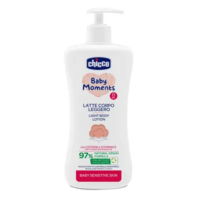 Chicco Baby Moments Sensitive gyengéd testápoló tej 500 ml