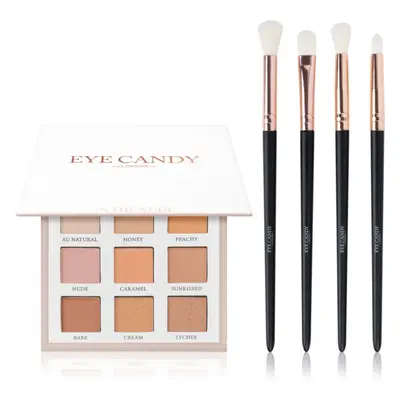 Eye Candy Enhancing Brush & Palette Set szemhéjfesték paletta