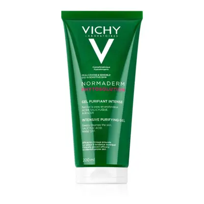 Vichy Normaderm Phytosolution mélyen tisztító gél a pattanásos bőr hibáira 200 ml