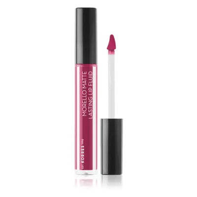 Korres Morello Matte matt folyékony állagú ajakrúzs árnyalat 29 Strawberry Kiss 3.4 ml