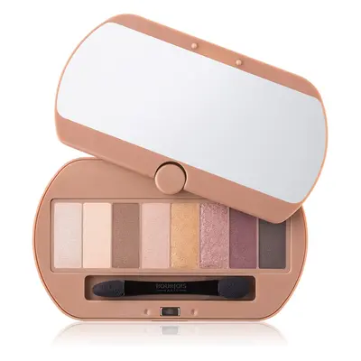 Bourjois Eye Catching paletta szemhéjpúder 8 szín árnyalat Nude Palette 4,5 g