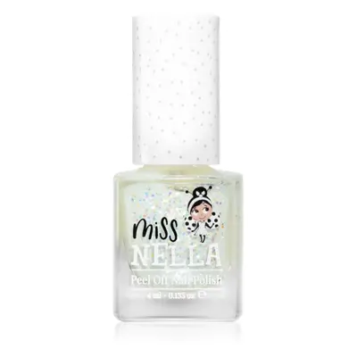 Miss Nella Peel Off Nail Polish körömlakk gyermekeknek MN25 Confetti Clouds 4 ml