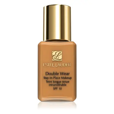 Estée Lauder Double Wear Stay-in-Place Mini tartós alapozó SPF 10 árnyalat 4W3 Henna 15 ml